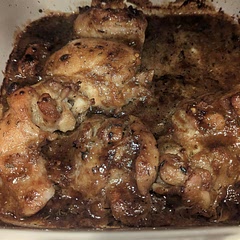 Cook time was a bit too short for me. The marinade was also too soy sauce forward, I'd cut down on how much I use if I make this again.