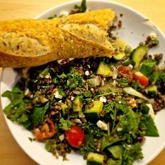 Super fresh and healthy. Quick and easy to make. Can store the salad and dressing separately for around 2 days, so this fits well with meal planning too. Definitely recommend this.