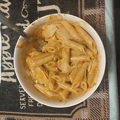 Super tasty. Sauce is really good if you add more spices, like some have suggested. Makes a bunch too, so I have some leftovers for the week.