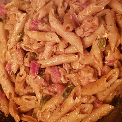 I added poblano pepper to the recipe and it was great! I will definitely make this again with maybe even adding mild Italian sausage!