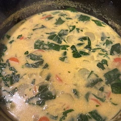 Super easy soup. I personally would add more orzo