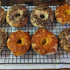 Followed the recipe exactly and they turned out perfect! Did everything seasoning and cheddar cheese. Next time will definitely try some other toppings as well!