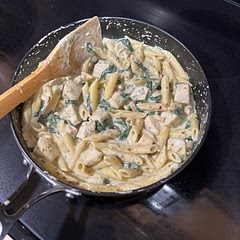Don’t be afraid to use a little corn starch in the broth to help it thicken up.