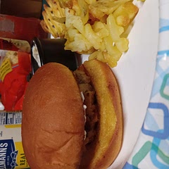 Very moist, super easy to make. It didn't even need cheese or condiments to add moisture