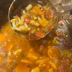 So…I added 2 Tbs of Italian seasonings to this because as I was cooking it, it wasn’t giving me the vibe I wanted. With the additions, it was delicious!
