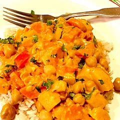 Really nice flavor…just the right amount of spice. I added some veggie broth for more sauce & some diced potatoes for added texture. Topped it with fresh cilantro. I’ll be making this one again.