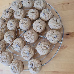Good, soft, maybe too many chocolate chips. I'll make it again.