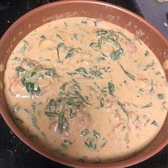I doubled the sauce and served it with couscous and corn!! Absolutely lovely flavor 🖤