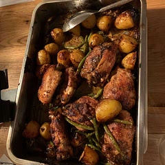 I would say it needs a side of veg, but everyone loved the flavour