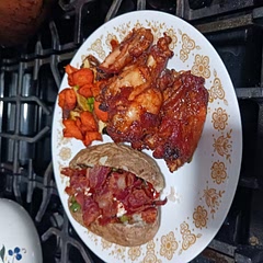 This recipe was very good, but next time I'll skip the baking powder. Overall very good