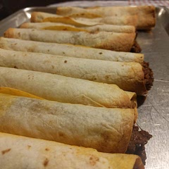 Added refried beans
