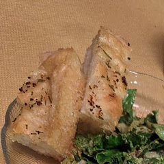The GF flour used in this recipe is beyond amazing and this focaccia turned out amazing! The proofing times are no joke but other than that it was extremely easy to make.