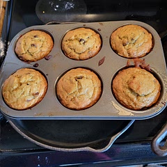 Turned out great! I added an egg and some vanilla extract and used half granulated sugar-half brown sugar.