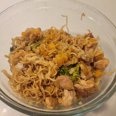 Nice change of pace. Used chicken thighs instead of breasts which made this quite delightful. I omitted the Sriracha until after for the littles. Also used fish sauce in place of oyster sauce since that's what I had on hand.