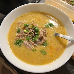 Added pulled pork and cilantro, definitely recommend!