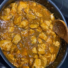 Made it for dinner as a request. Not my kind of chicken but it was pretty good made mine spicy.