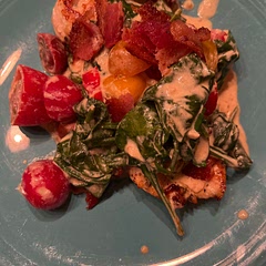 Delicious chicken dish. I made it with cow milk half and half and cow milk cream cheese.