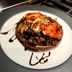 Added tomato and used what I had, no basil