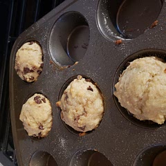 Melted a little butter and sprinkled a little sugar on top - kiddos loved them!!