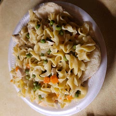 Turned out really good my family liked it. I served it over biscuits for a more pot pie feel.