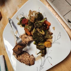 I only used 4 Tbsp of Balsamic and it was plenty. 