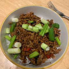 This was amazing and very easy! I doubled the shallots and used minced pork instead of chicken, and made a bit more sauce. Delicious and perfect for a weeknight!