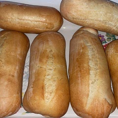 Need some better shaping work but they were delicious!