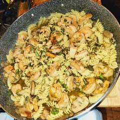 Easy to follow only thing I added was some onion and cherry tomatoes 