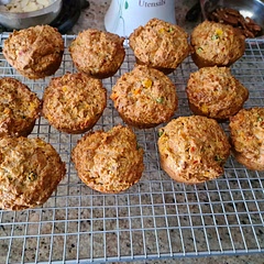 Didn't have courgette today so used a bell pepper and a small amount of leek