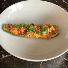 Really tasty.  I made my salsa quite spicy which really came through. Lots left over so I’ll add some avocado and cheese and make burritos.