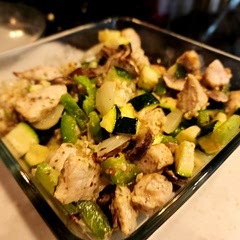 Quick, easy, tasty.