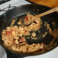 Slightly modified for what I had on hand and to use a premade spice mix but so good! Will definitely make again with some more tweaks