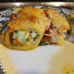 Pretty tasty, but not sure if I'd make it again.  Eggplant parmesan is easier and quicker, and tastes pretty similar.