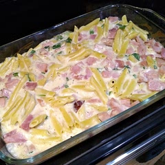 Skipped the extra cheese on top and the water in the sauce. It was creamy and delicious!