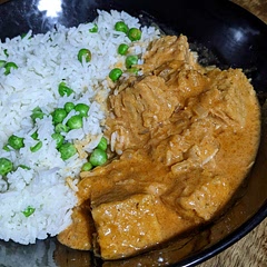 Replaced the tofu with seitan for a change so can't comment on the tofu but the sauce is lovely - did double the spices though. Quick and easy and tastes great 😁