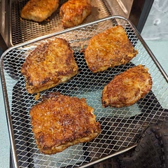Turned out perfect in my air fryer. Husband and toddler loved these! I'll make it again.