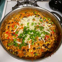 Excellent and makes a large portion. Perfect for meal prep or intentional leftovers.