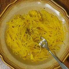 I threw on some Italian seasoning and more salt. So good!