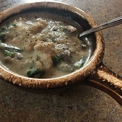When I made mine I put about 1/3 cup of parmesan cheese in. So hardy and yummy!