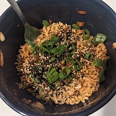 Fantastic sauce! 

Added some furikake seasoning to my noodles, but it works excellent without that as well. 
