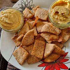 We really enjoyed this with home made pitta chips 😋
Very easy to make! 