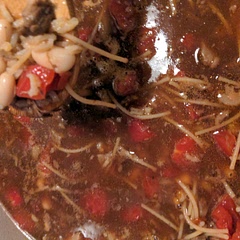Another dish that's best made with leftovers. Yum!