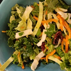 I wouldn't change a thing (which is rare for me lol)! Definitely add that green apple! It really elevates this salad. I only had green cabbage & it worked fine. 