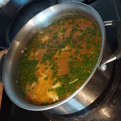 Very easy recipe. Really tasty. Has a nice level of spice and gives it a flavor I don't normally see I. Soup but i love it. Lemon really shines through!