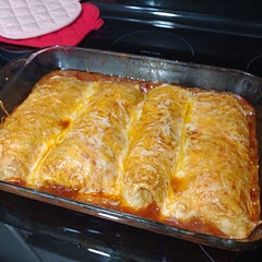 Only had burrito tortillas so they are a bit larger than normal, but still super tasty