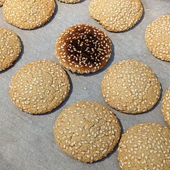 Very nice, but 8 minutes of baking was too long for me.