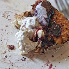 Delicious! Served with homemade jam and cinnavanilla whipped cream! I froze the leftovers as sticks for an easy breakfast throughout the week.