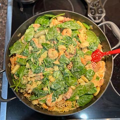 I made it with Shrimp and it was 10x better—and it was already delicious!