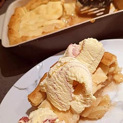 It went perfectly with a generous helping of ice cream. 😊