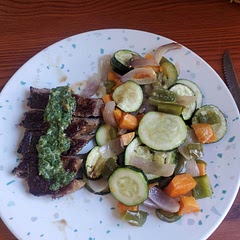 I don't like cilantro (coriander) so I left that out.
